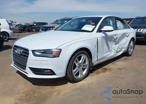 2014 Audi A4 z USA, uszkodzony, nr VIN WAUKFCFL5EN039071